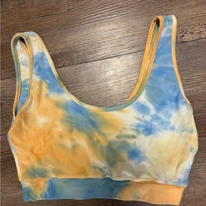 Tie-Dye Women's Cropped Bralette Top